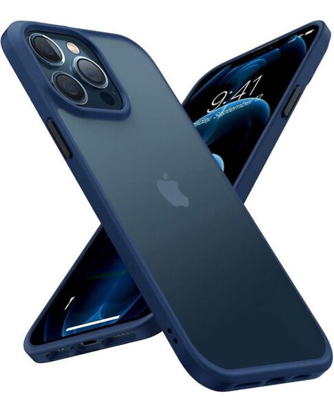 TORRAS iPhone12 / 12Pro ケース トラス ネイビー ブルー