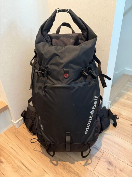 Mont-bell ALPINE PACK 50 取外し可能雨蓋付き