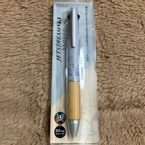 新品未使用ジェットストリーム4&1 スヌーピー バンブー柄 多機能ペン 0.5mm 304483