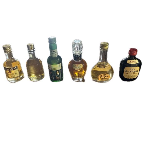ミニチュアボトル6本セット まとめ売り