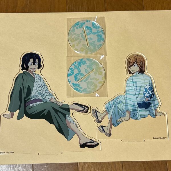 弱虫ペダル ビックアクリルスタンド 手嶋&青八木