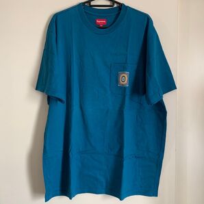 Supreme 2019FW Crest Label Pocket Tee