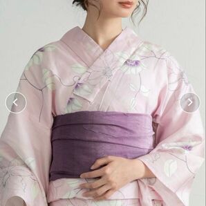 titivate レディース浴衣セット ピンクラベンダー系 未使用