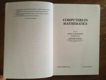 Computers in Mathematics (Lecture Notes in Pure and Applied Mathematics)送料無料/英語数学洋書●お値下げしました！_画像2