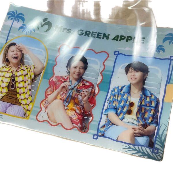 Mrs.GREENAPPLE ミセス ローソン LAWSON コラボ ビジュアルシート グッズ ノベルティ 特典 大森元貴