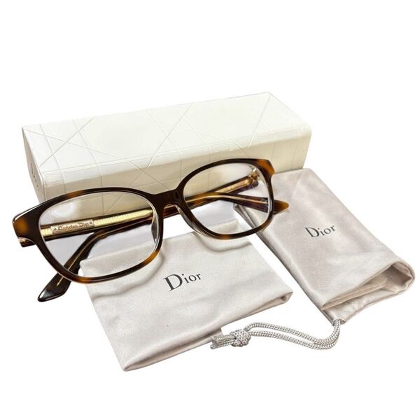 美品 Christian Dior クリスチャンディオール モンテーニュ MONTAIGNE サングラス メガネ べっ甲 眼鏡