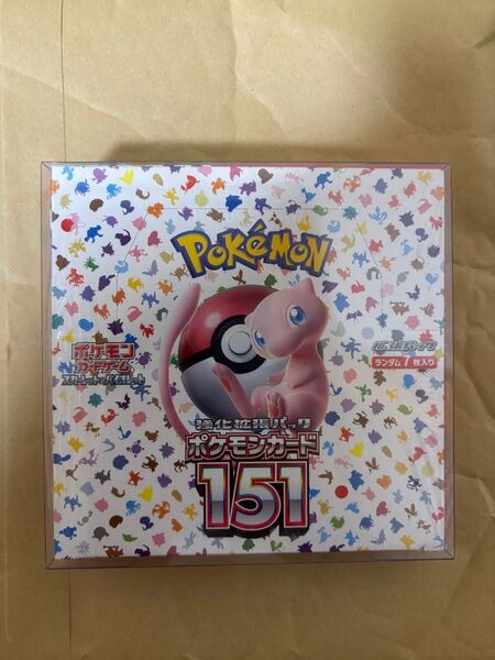 ポケモンカードゲーム スカーレット&バイオレット 強化拡張パック ポケモンカード151 BOX