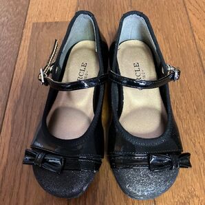 【CIRCLE】フォーマルシューズ 16.0cm ブラック 結婚式 卒業式 入学式 七五三