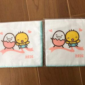 ガーゼハンカチ 2枚セット 22x22cm たまひよ ハンカチ