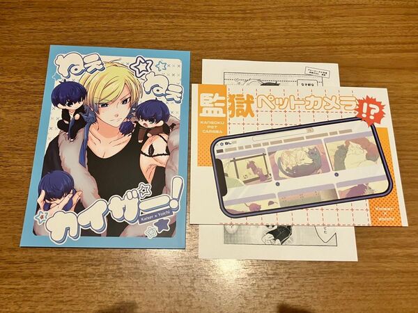 ブルーロック 同人誌 カイ潔 ペーパー付き
