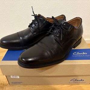 Clarks collection フォーマルシューズ ブラック メンズ