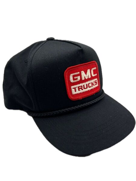 GMC TRUCKS トラッカーキャップ ブラック 新品 山田レン fartco calee ビンテージ ワッペン アメカジ