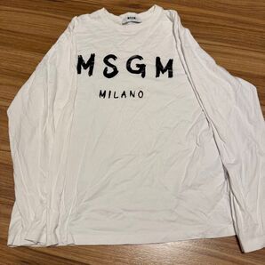 MSGM ロンT ホワイト