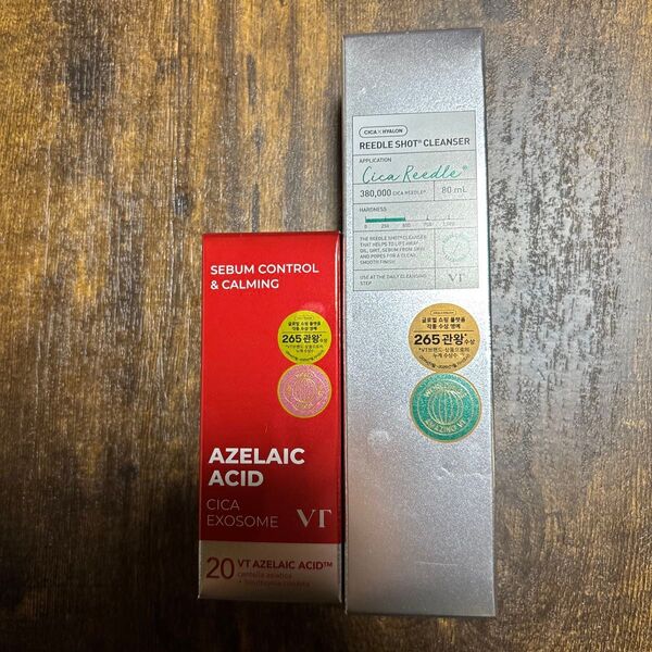 VT アゼライン酸 A1カーミングアンプル 30ml 美容液 セラム & リードルショット クレンザー