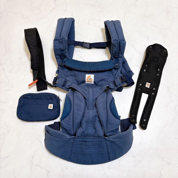 エルゴベビー オムニ360 ミッドナイトブルー 抱っこ紐 付属品あり OMNI ergobaby