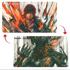 ウルトラプロ/FF 《クライヴ:ドミナント/イフリート》両面プレイマット 新品、未開封