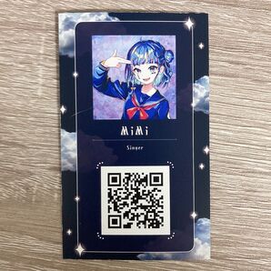 クラウドナイン展ノベルティ アーティストプロフィールカード『MiMi』