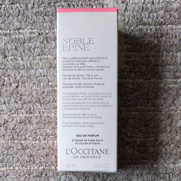 LOCCITANE (ロクシタン) ノーブルエピン オードパルファム 50mL お花の香り 女性 香水 フレグランス 数量限定品