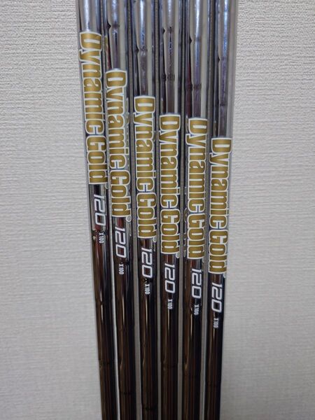 DynamicGold 120 X100 5-PW 6本セット DG120