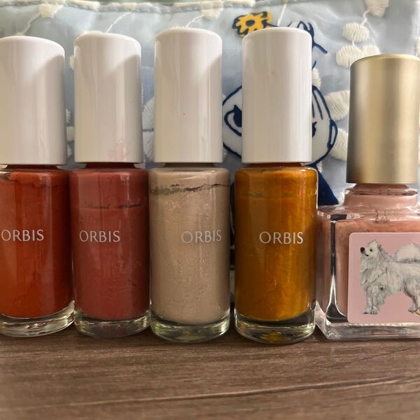 ネイルカラー マニキュア コスメ セット ネイル オルビス ORBIS ネイルポリッシュ まとめ売り 残量多め