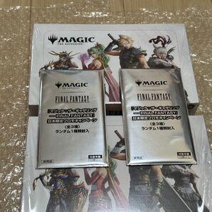未開封 シュリンク付き 2BOX MTG ファイナルファンタジー 日本語版 プレイブースター マジック・ザ・ギャザリング プロモ付