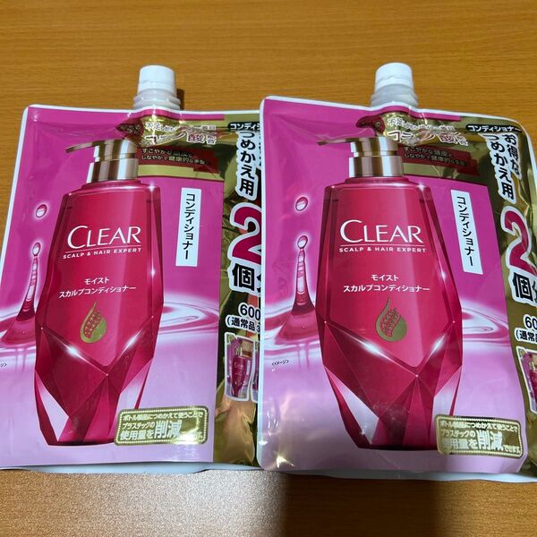 クリア モイスト スカルプコンディショナー つめかえ用 600g 2個セット