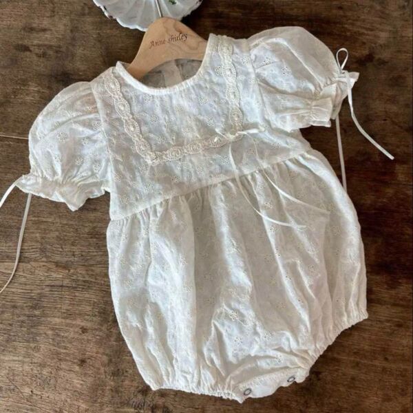 anneshirley ベビー服 半袖 夏服 ロンパース ベビー