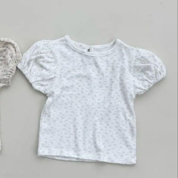 mimi market 夏服 半袖 花柄 ベビー服 半袖Tシャツ