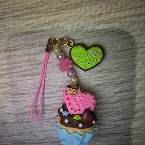 ミッキーマウス カップケーキ ストラップ