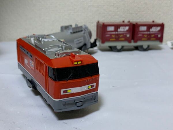 プラレール EF510 電気機関車 レッドサンダー