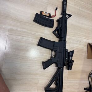 ガンスミスバトン動ガン流速M4美品電動ガン