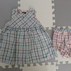 トミーフィルフィガー チェック ワンピース 80 90