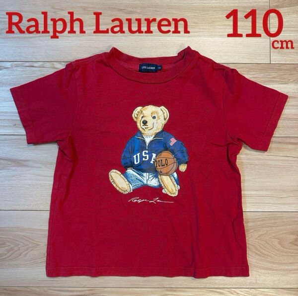Ralph Lauren ラルフローレン ポロベア 半袖 Tシャツ レッド 赤