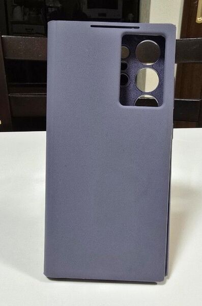 Galaxy S24 Ultra スマートビュー ウォレットケース バイオレット
