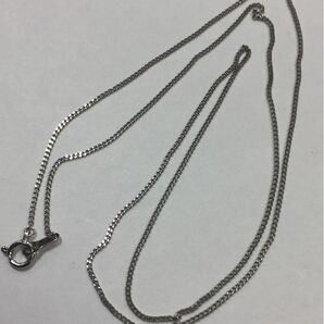 Pt850 プラチナネックレス 幅1ミリ 50cm 喜平ネックレス レディース