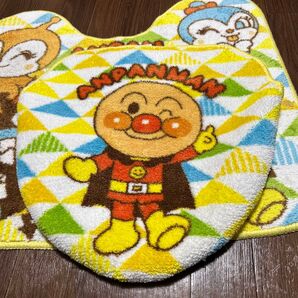 アンパンマン トイレマット 便座蓋カバー