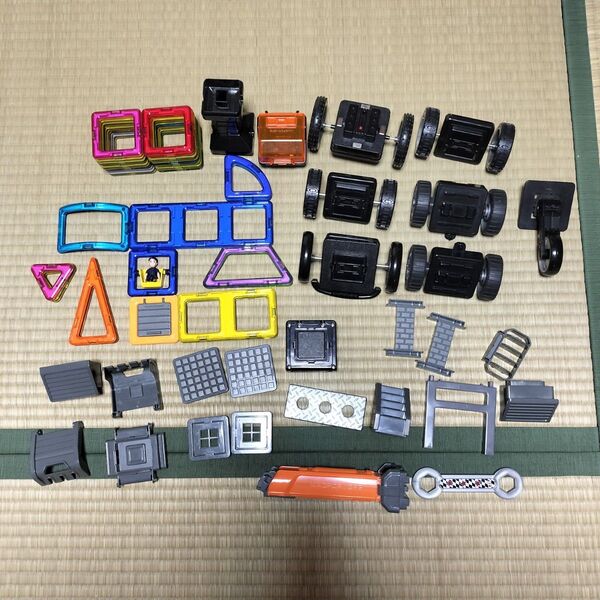 正規品 マグフォーマー マグネット式ブロック まとめ売り タイヤセット