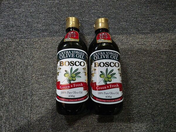 BOSCO エクストラバージンオリーブオイル 456g 2本セット