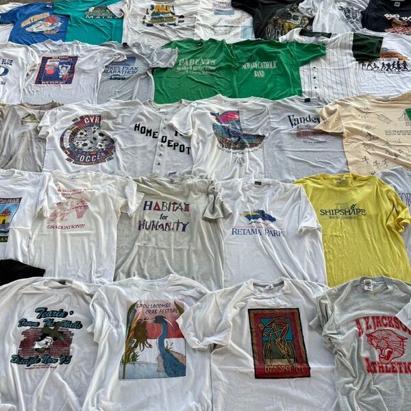 90s vintage Tシャツ アソート 20枚 古着卸 古着 アソート 洗濯済み シングルステッチ 半袖Tシャツ