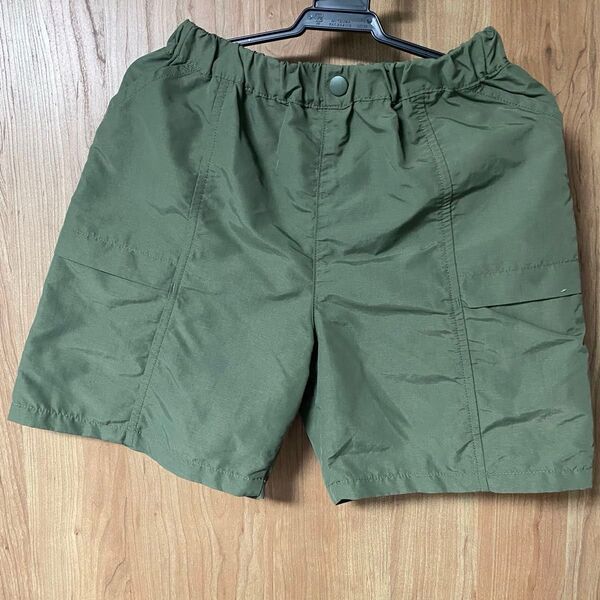 ユニクロ UNIQLO ギアショートパンツ 130 オリーブ