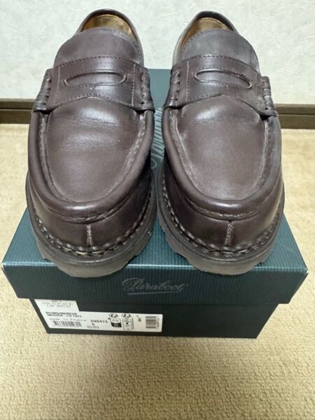 【限定値下げ】PARABOOT(パラブーツ) REIMS(ランス) MARRON CAFE UK6を出品致します。