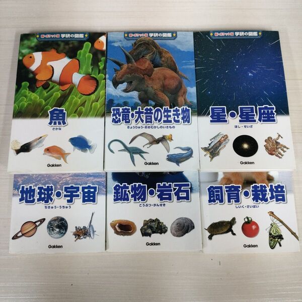新 ポケット版 学研の図鑑 6冊セット