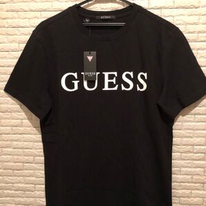 GUESS ロゴTシャツ ブラック Mサイズ 新品未使用