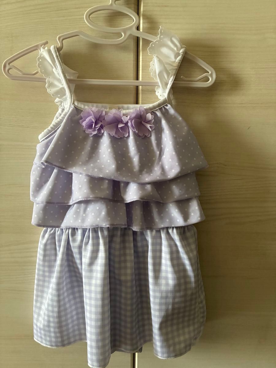 水着 女の子 ワンピース　110cm