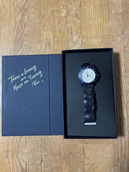 RHC Ron Herman × TIMEX Safari 腕時計 タイメックス サファリ ネイビー ロンハーマン