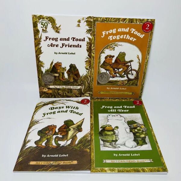 Frog and Toad 4冊 英語音声絵本