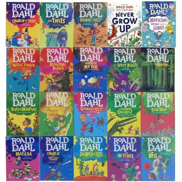 Roald Dahl カラー版20冊 英語音声絵本