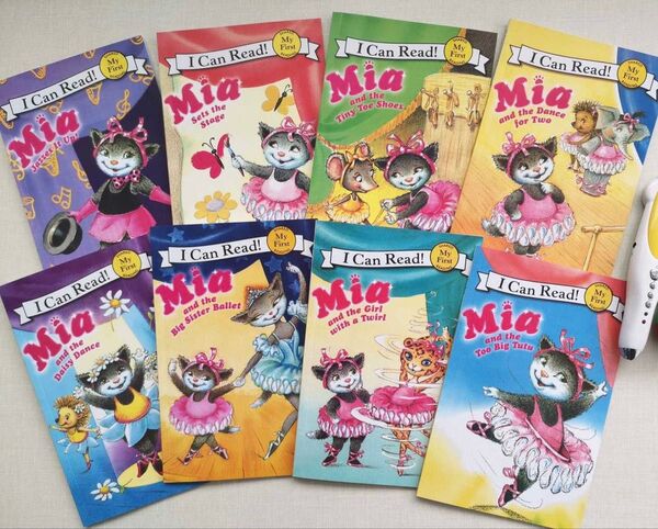 I can read my first reading mia8冊 英語音声絵本
