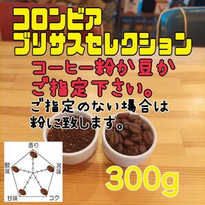 コーヒー粉orコーヒー豆300g ブリサスセレクション