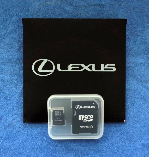 LEXUS純正SDナビ地図データ更新用MicroSDカード(2022年春版 最終更新2024年8月)08675-0BB28